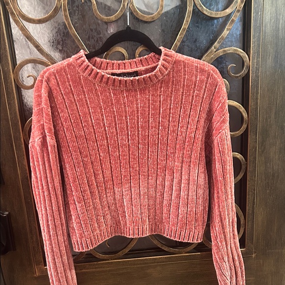 Derek Heart Sweaters - Derek Heart Ribbed Coral Sweater